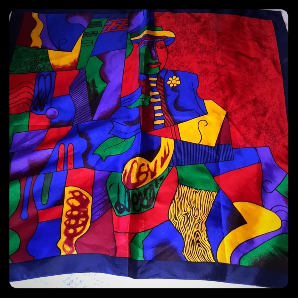 🌺Scarf🌺  Picasso Painting